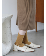 紡毛ロールショートソックス