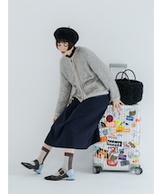 ふわふわラメバイカラージャカードソックス