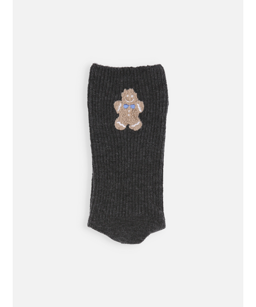 WINTER HOLIDAYワッペン刺繍ソックス