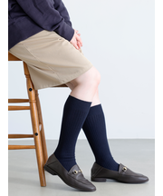 Ag+除菌クリーン ゴムゆるリブハイソックス