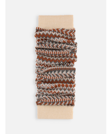 ラメジャカードレッグウォーマー