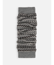 ラメジャカードレッグウォーマー