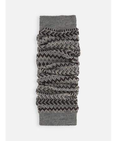 ラメジャカードレッグウォーマー