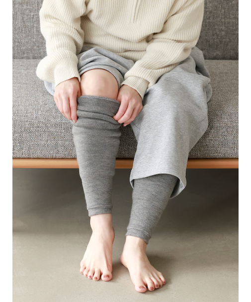 裏起毛レッグウォーマー