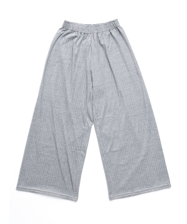 縫製コットンベロアレギンス