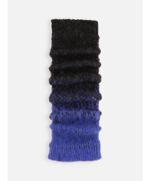 ジャカード起毛レッグウォーマー