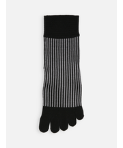 五本指ストライプショートソックス