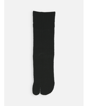 毛混 メッシュ柄足袋ソックス