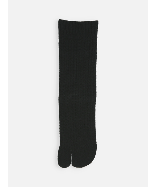 毛混 メッシュ柄足袋ソックス