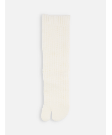 毛混 メッシュ柄足袋ソックス