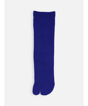 毛混 メッシュ柄足袋ソックス