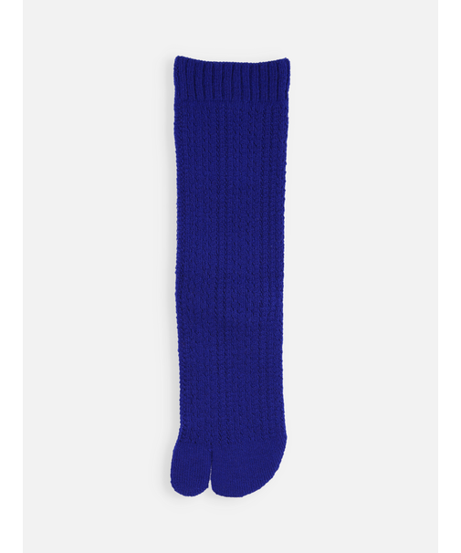 毛混 メッシュ柄足袋ソックス