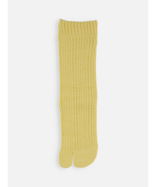 毛混 メッシュ柄足袋ソックス