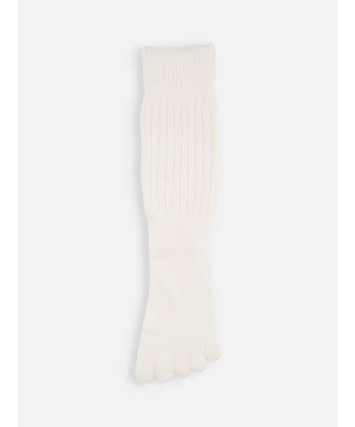 毛混 リブルーズ五本指ソックス