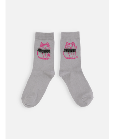 はちわれフリル付ショートソックス