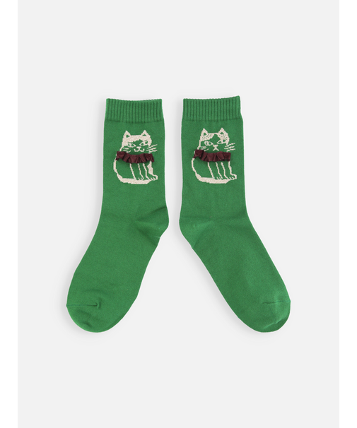 はちわれフリル付ショートソックス