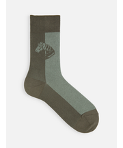 【メンズ】馬柄パネルソックス (25.0～27.0cm)