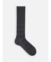 【Tabio MEN】リンクス総ダイヤハイソックス