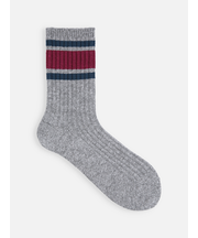 コットンネップサンドイッチラインソックス