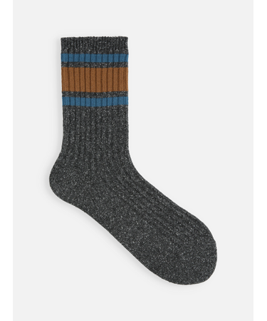 コットンネップサンドイッチラインソックス