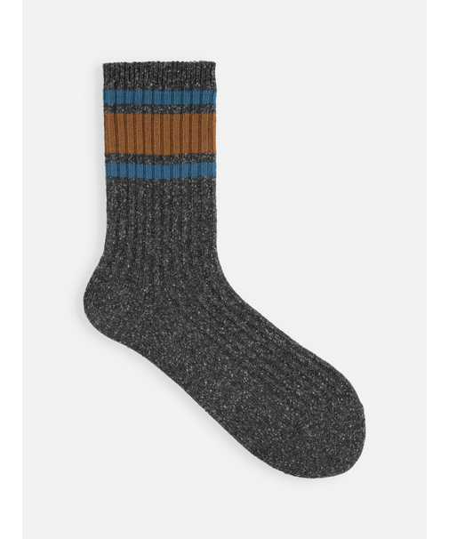 コットンネップサンドイッチラインソックス