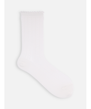 ピコレース柄メッシュソックス