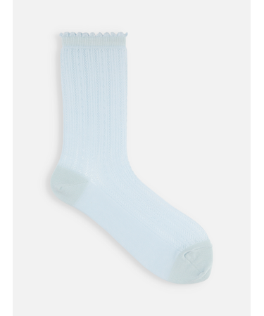 ピコレース柄メッシュソックス