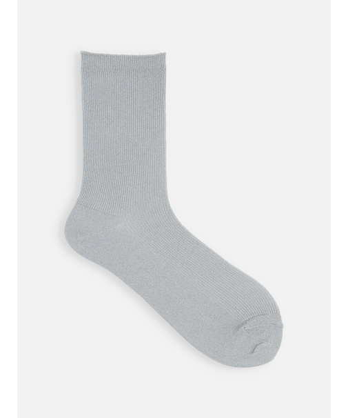 ラメ1×1リブソックス