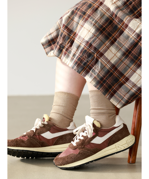 ラメ1×1リブソックス