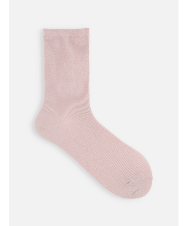 ラメ1×1リブソックス