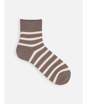 【Tabio MEN】SJボーダーショート丈ソックス