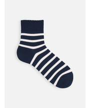 【Tabio MEN】SJボーダーショート丈ソックス