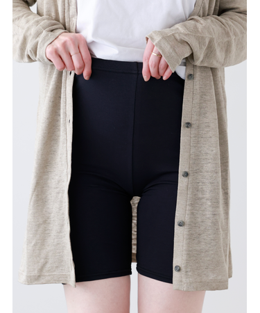 やさしい綿のペチパンツ 3分丈