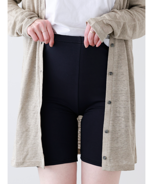 やさしい綿のペチパンツ 3分丈