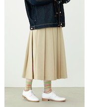 マドラスチェックショートソックス