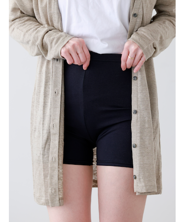 やさしい綿のペチパンツ 2分丈