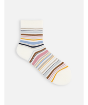 マルチボーダーショートソックス