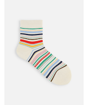 マルチボーダーショートソックス