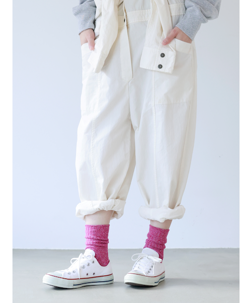 ツイストMIXカラーリブソックス