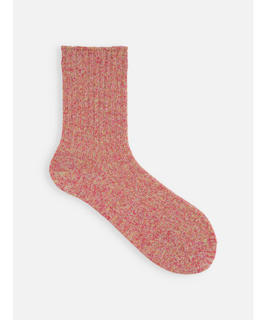 ツイストMIXカラーリブソックス