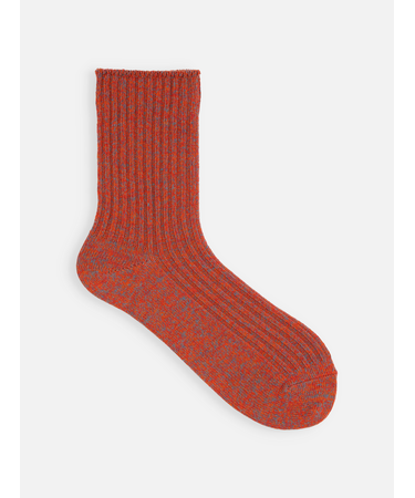 ツイストMIXカラーリブソックス