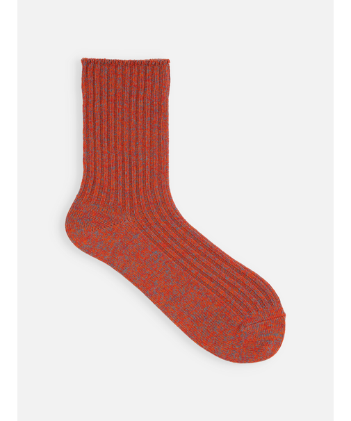 ツイストMIXカラーリブソックス