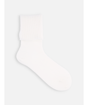 レーシーフレアリブショートソックス