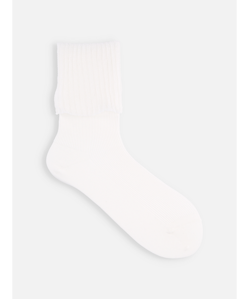 レーシーフレアリブショートソックス