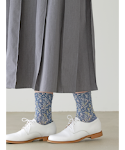 お花畑フロートショートソックス