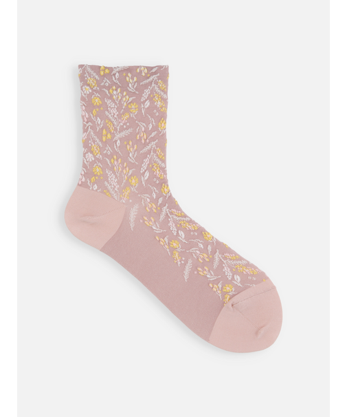 お花畑フロートショートソックス