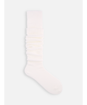 ざっくりリブロングルーズソックス