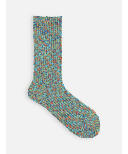 スラブ入りざっくり多色ルーズソックス