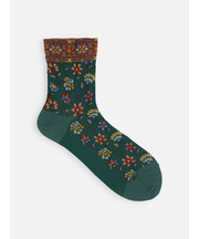 エキゾチックフラワーフロートショートソックス