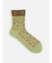 エキゾチックフラワーフロートショートソックス